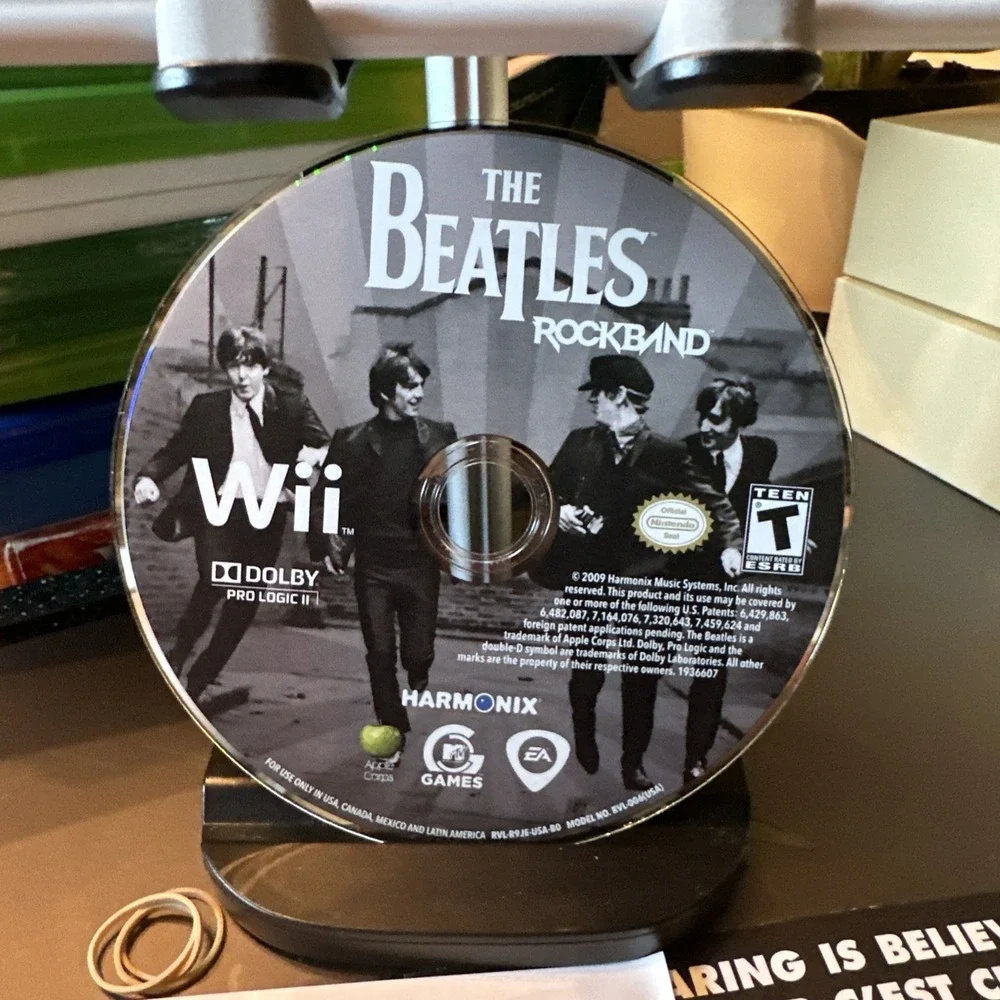 Nintendo Wii Game The Beatles Rockband
